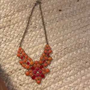 Orange and pink necklace